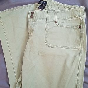Vintage green khaki/jeans